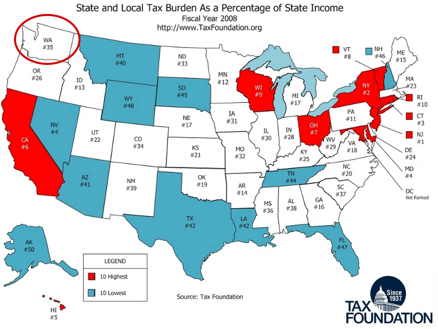 Washington Taxes Homes and Land in Sunny Sequim, Washington